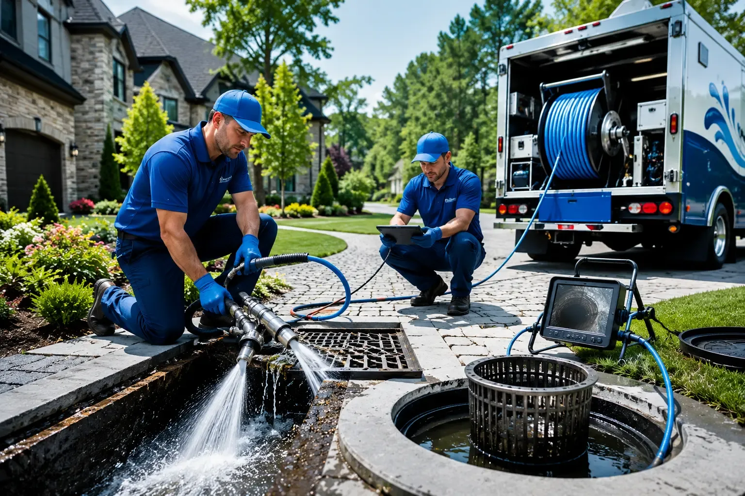 Local outdoor drain cleaning professionals in Piqua, KS